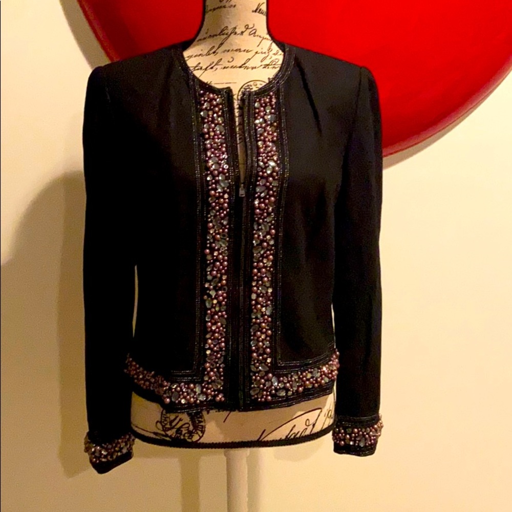 Peter Nygard Beaded Jacket